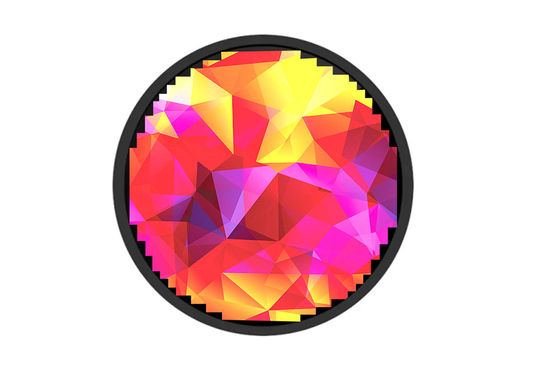 P1.875 P1.538 Okrągły wyświetlacz LED P2, wyświetlacz reklamowy LED 750cd / m2