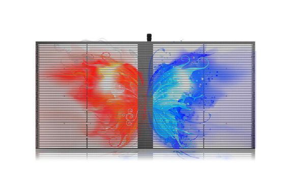 Wysoka jasność Indoor Outdoor SMD P2.84 P20 Pełnokolorowa ściana wideo Szklana siatka LED