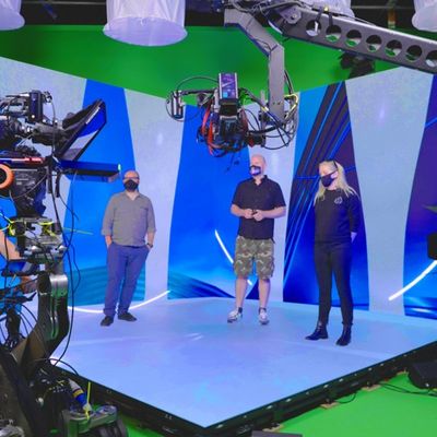 HD 16 bitów P1.95 Wirtualny ekran LED XR w pomieszczeniach Fotografowanie w tle