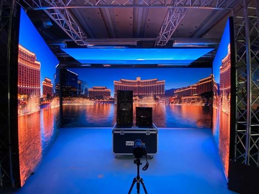 P1.95 P2.5 P2.6 Wirtualna produkcja Xr Ekran LED 7680 Hz Studia filmowe 3d Wciągające