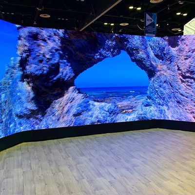 Wciągający wyświetlacz LED Reality P1.87 480 x 480 mm Częstotliwość odświeżania 3840 Hz