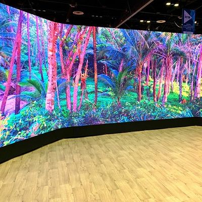 Wciągający wyświetlacz LED Reality P1.87 480 x 480 mm Częstotliwość odświeżania 3840 Hz