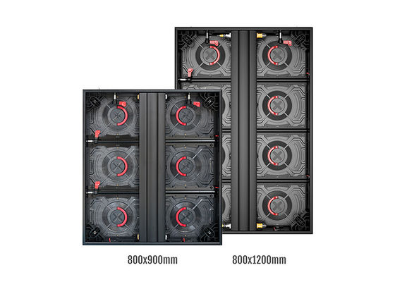 Zewnętrzna instalacja stała P10mm 800x1200mm Wodoodporna aluminiowa szafka Wyświetlacz LED do zewnętrznego wyświetlacza LED Street