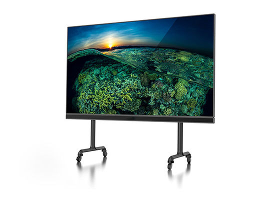 4k Ultra cienki 108-calowy interaktywny inteligentny komputer konferencyjny P1.25 All-in-one Led TV Display
