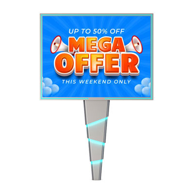 Łatwa instalacja 8000nits IP65 p6 stalowy billboard zewnętrznej reklamy