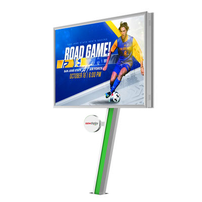 Łatwa instalacja 8000nits IP65 P6 stalowy billboard LED cena billboardy LED wyświetlanie na zewnątrz