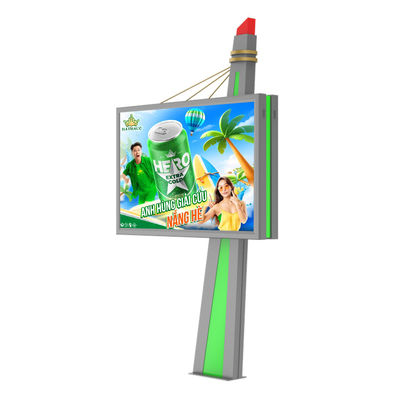 Zindywidualizowany wysokiej jasności wodoodporny 1920hz p6 ekran cyfrowy billboard zewnętrzny LED