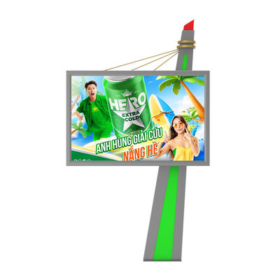 Zindywidualizowany wysokiej jasności wodoodporny 1920hz p6 ekran cyfrowy billboard zewnętrzny LED
