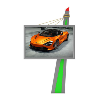 P6 niestandardowy wysokiej jasności IP65 wodoodporny stalowy ekran cyfrowy billboard zewnętrzny