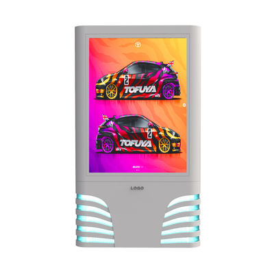 IP65 wodoodporny 8000nits profil aluminium p4 p5 p6 p8 p10 mupi cyfrowy wyświetlacz sygnalizacji cyfrowej