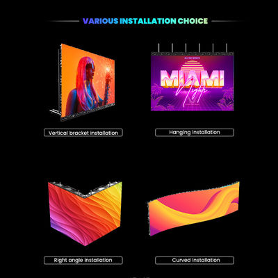 P3.91 wodoodporne Wydarzenia Wizualne Wynajem Ekran LED Ekran koncertowy Ekran muzyczny Wydarzenie weselne Elektryczna sala Teren