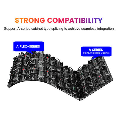 3840hz P2.976 P3.91 P4.81 wypożyczalnia ekranu LED wideo na ścianie