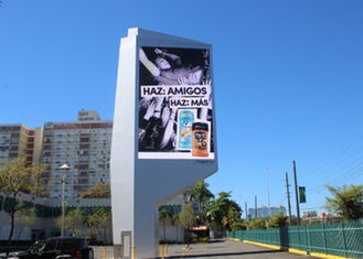 IP67 P16 Zewnętrzny kolorowy wyświetlacz LED Zewnętrzna strona drogi o wysokim kontraście Oszczędność energii