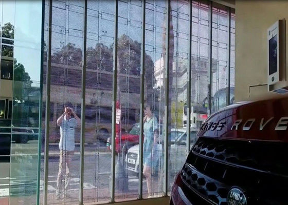 16-calowy odkryty przezroczysty wyświetlacz LED Lekka ściana LED z TV Tv dla publiczności