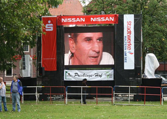 Wynajem wyświetlaczy LED 4 mm Pixel Pitch SMD na koncert / scenę / wydarzenia