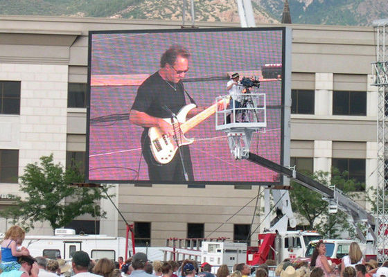 Wypożyczalnia reklam o wysokiej rozdzielczości Wyświetlacz LED, komercyjny ekran kurtynowy LED