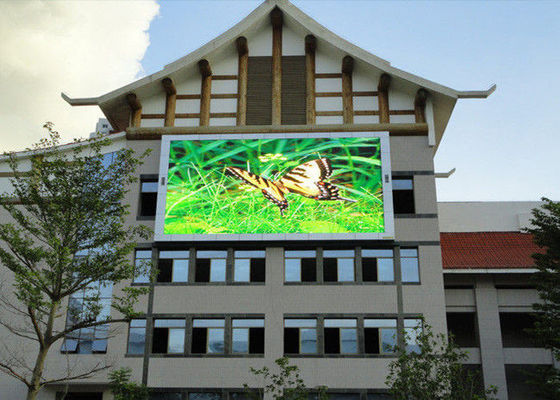Zewnętrzny billboard LED DIP RGB P16mm Kolorowy ekran zewnętrzny LED Pyłoszczelny