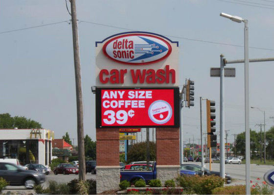 Dwustronnie konserwowany przedni ekran LED P4mm z szafką z przodu