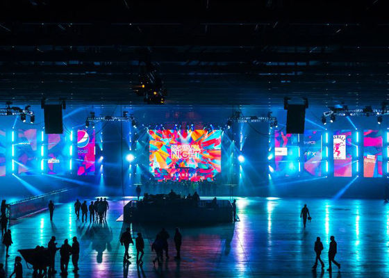P4 High Definition Stage Rental Wyświetlacz LED Kolorowy ekran 3 w 1 SMD Wynajem LED