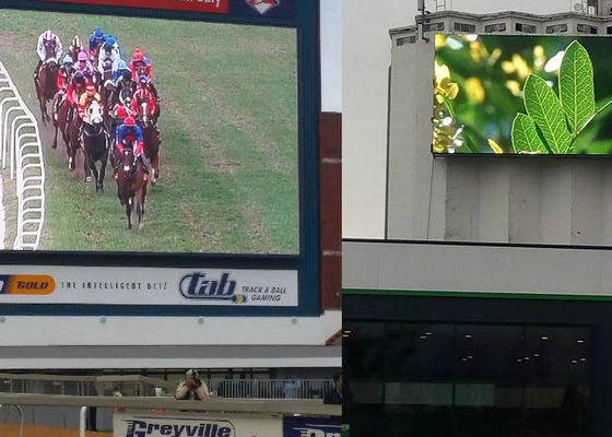 Bezproblemowy przedni wyświetlacz LED Wyświetlacz P10 RGB Zewnętrzny ekran LED SMD