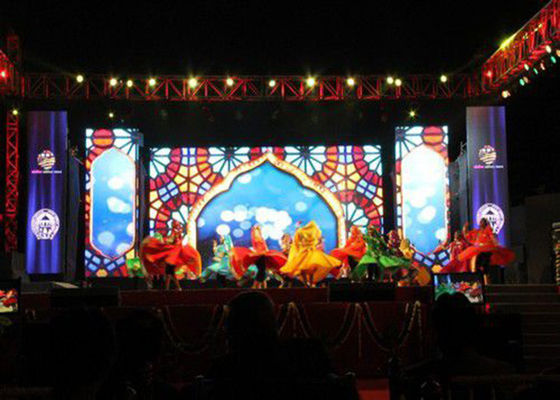 SMD Curtain P4 Indoor Kolorowy wyświetlacz LED Wodoodporna reklama wideo na ścianie