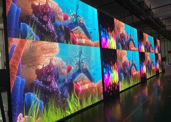 P5 Wewnętrzna wypożyczalnia ścian wideo LED Regulowana jasność na imprezy / scenę teatralną