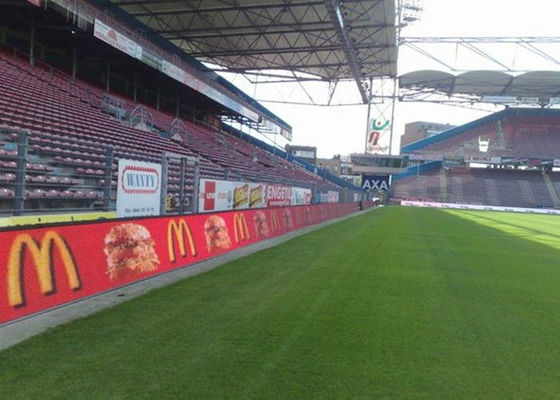 P12 P16 Zewnętrzne ekrany reklamowe LED Sportowy wyświetlacz LED w pełnym kolorze