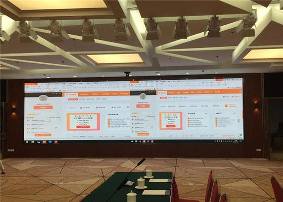 Wewnętrzny wyświetlacz LED Ultra HD P1.923 Pełny ekran LED o wysokiej jasności