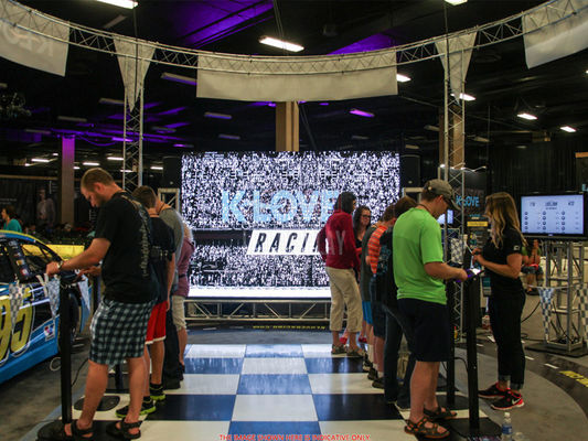 1500 nitów P5mm SMD3528 Wewnętrzny stały ekran LED z aluminium