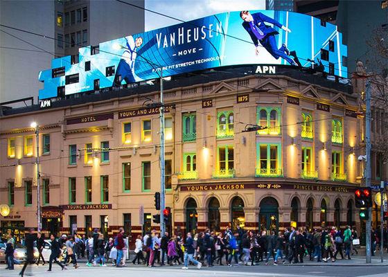 P10 SMD3535 6000cd / M2 Zewnętrzny stały ekran LED 330W