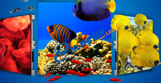 Rgb SMD2727 1000cd / Sqm Stage Led Screen 250W do reklamy