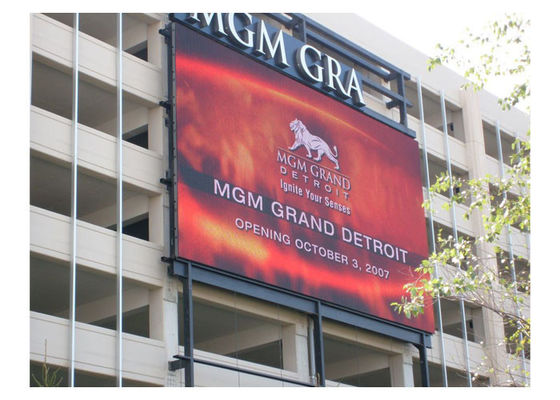 7500nits Stały zewnętrzny wyświetlacz LED Ekran LED o średnicy 16 mm Pixel Stadium