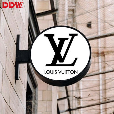 Zewnętrzny okrągły znak LED P4.68, okrągły wyświetlacz LED z logo