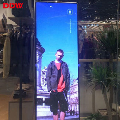 Cyfrowa reklama wideo LED Mirror Screen Indoor Ultra Thin Portable P1.75 P2 P2.5