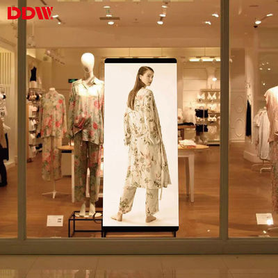 Cyfrowa reklama wideo LED Mirror Screen Indoor Ultra Thin Portable P1.75 P2 P2.5