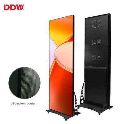 Cyfrowa reklama wideo LED Mirror Screen Indoor Ultra Thin Portable P1.75 P2 P2.5