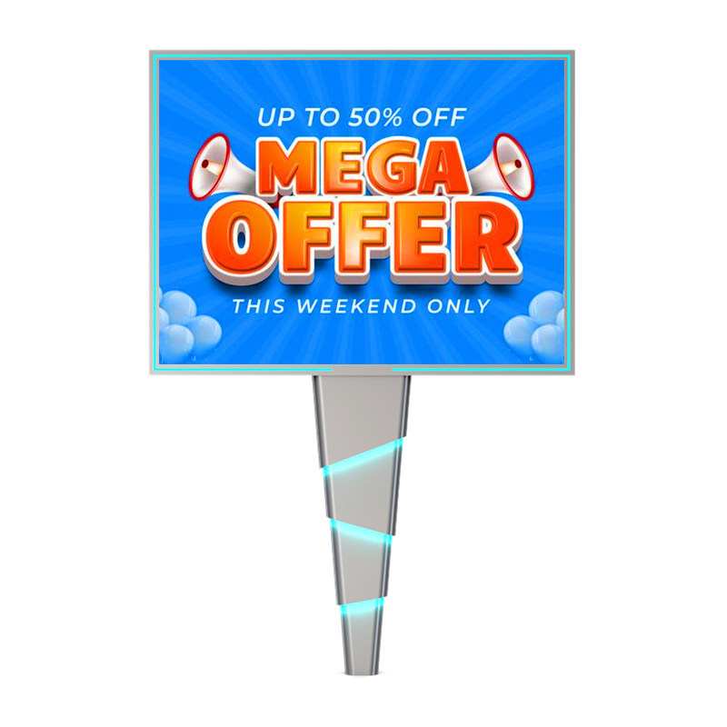 Łatwa instalacja 8000nits IP65 p6 stalowy billboard zewnętrznej reklamy