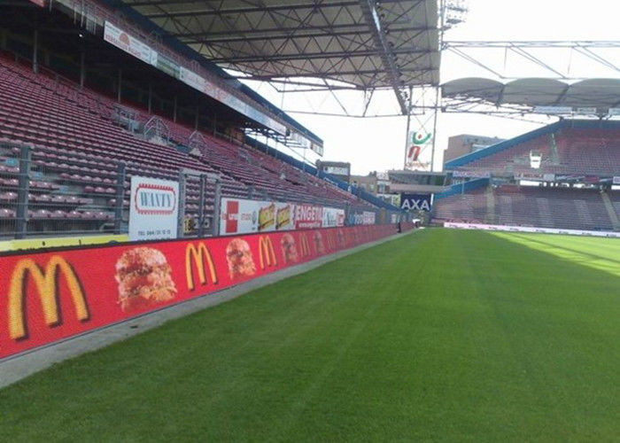 P12 P16 Zewnętrzne ekrany reklamowe LED Sportowy wyświetlacz LED w pełnym kolorze