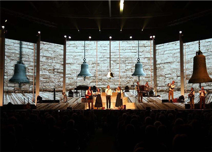 SMD2121 P3.91 Etapowy ekran LED Wewnętrzne tablice reklamowe Oszczędzanie energii